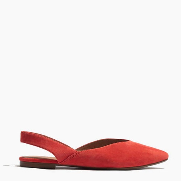 Madewell the ava slingback flat in suede - Picture 4 of 7